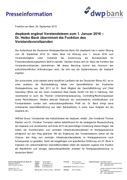 20150929 PI Dwpbank Beck Vorstand