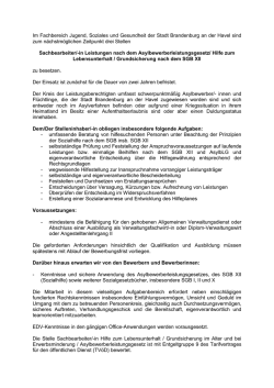 in AsylbLG, Hilfe zum Lebensunterhalt und Grundsicherung nach