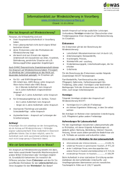 Infoblatt 2016