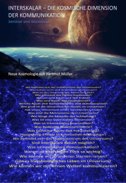 interskalar – die kosmische dimension der kommunikation