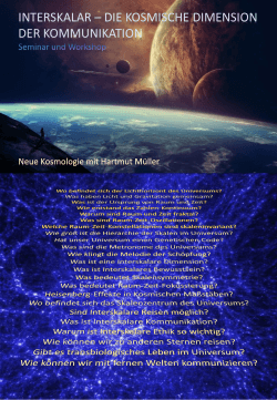 interskalar &ndash; die kosmische dimension der kommunikation