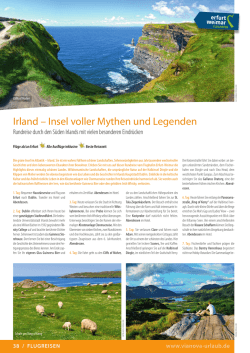 Irland &ndash; Insel voller Mythen und Legenden