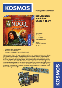 Die Legenden von Andor Chada + Thorn