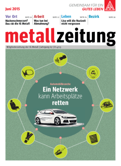 Ein Netzwerk kann Arbeitspl&auml;tze retten