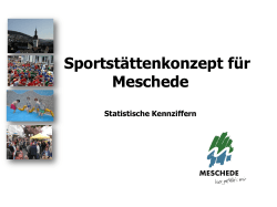 Städtische Mittel im Bereich Sport Haushaltsjahr 2012