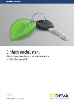 Einfach nachr&uuml;sten.