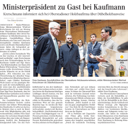 Kretschmann bei Kaufmann Oberstadion