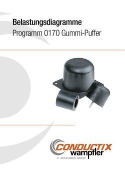 Belastungsdiagramme Programm 0170 Gummi-Puffer