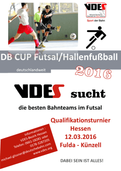 Ausschreibung_DB Cup_Futsal__Hessen