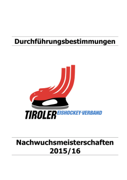 Durchf&uuml;hrungsbestimmungen Nachwuchs Landesliga 2015/16