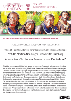 Prof. Dr. Martina Neuburger | Universität Hamburg Amazonien
