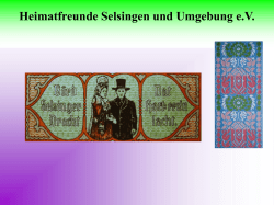 Heimatfreunde Selsingen und Umgebung e.V.