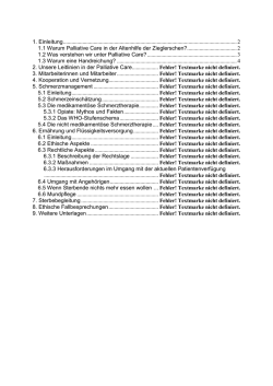 Handreichung Palliative Care