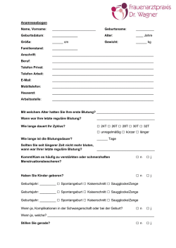 Download: Anamnesebogen