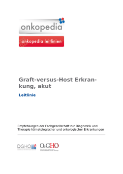 Graft-versus-Host Erkrankung, akut