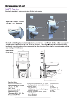 Dimension Sheet Lift toilet CarePlus.indd