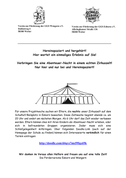 http://doodle.com/d4qvz7ms59fqx69k Hereinspaziert und hergeh&ouml;rt