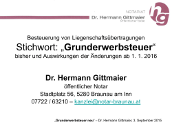 Dr. Hermann Gittmaier - Haus