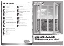 HORNBACH-Preisliste