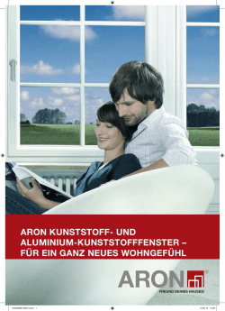 ARON Fenster aus Kunststoff und Aluminium. (PDF, 20