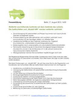 DRAFT Presseerkl&auml;rung LaGeSo 17.08.15