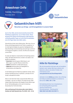 Gelsenkirchen hilft Anwohner-Info