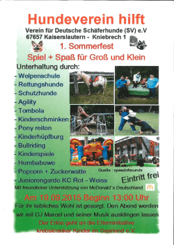 Hundeverein hilft