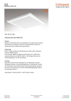 IP20 s f i 1 Einbauleuchte boks-BOES LED