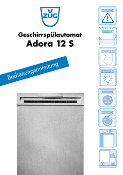 Geschirrspüler V-ZUG AG Adora 12S - V