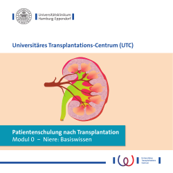 Universitäres Transplantations-Centrum (UTC)