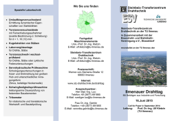 Ilmenauer Drahttag