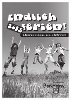 Dienstag, 04.08.2015, 14.00 Uhr