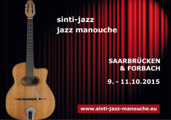 sinti-jazz jazz manouche - sinti-jazz-festival 2015