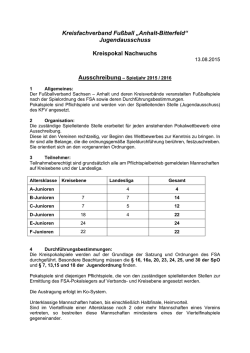 Kreisfachverband Fu&szlig;ball &bdquo;Anhalt-Bitterfeld - KFV Anhalt