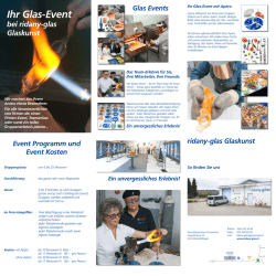 Ihr Glas-Event - schlaefli-foto