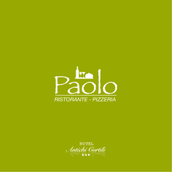 RISTORANTE - PIZZERIA