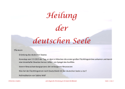 Heilung der deutschen Seele