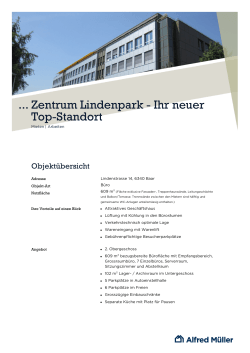 Zentrum Lindenpark - Ihr neuer Top