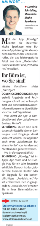 Ihr B&uuml;ro ist, wo Sie sind!