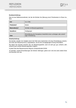 i1 reflexion vier-ecken