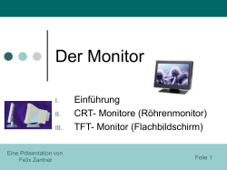 Der Monitor - learn