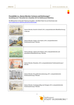 Hannes Mercker: Cartoons und Zeichnungen