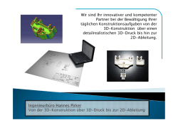 Ingenieurb&uuml;ro Hannes Pirker Von der 3D