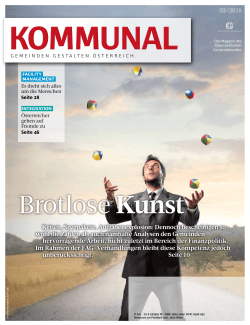 KOMMUNAL-Ausgabe 2/2016 - Österreichischer Gemeindebund