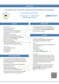 Weitere Informationen - JARA - Jülich Aachen Research Alliance