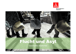 Flucht und Asyl - IG Metall Hanau