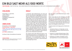 EIN BILD SAGT MEHR ALS 1000 WORTE