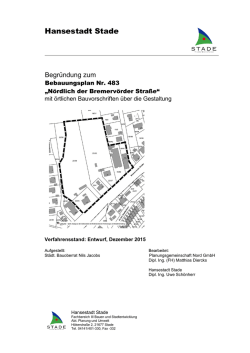 Allgemeine Ziele und Zwecke der Planung
