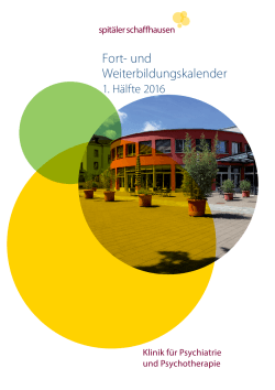 Fort- und Weiterbildungskalender