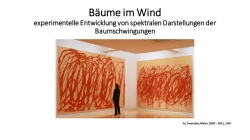 Das Frequenzspektrum von B&auml;umen im Wind, haben B&auml;ume eine
